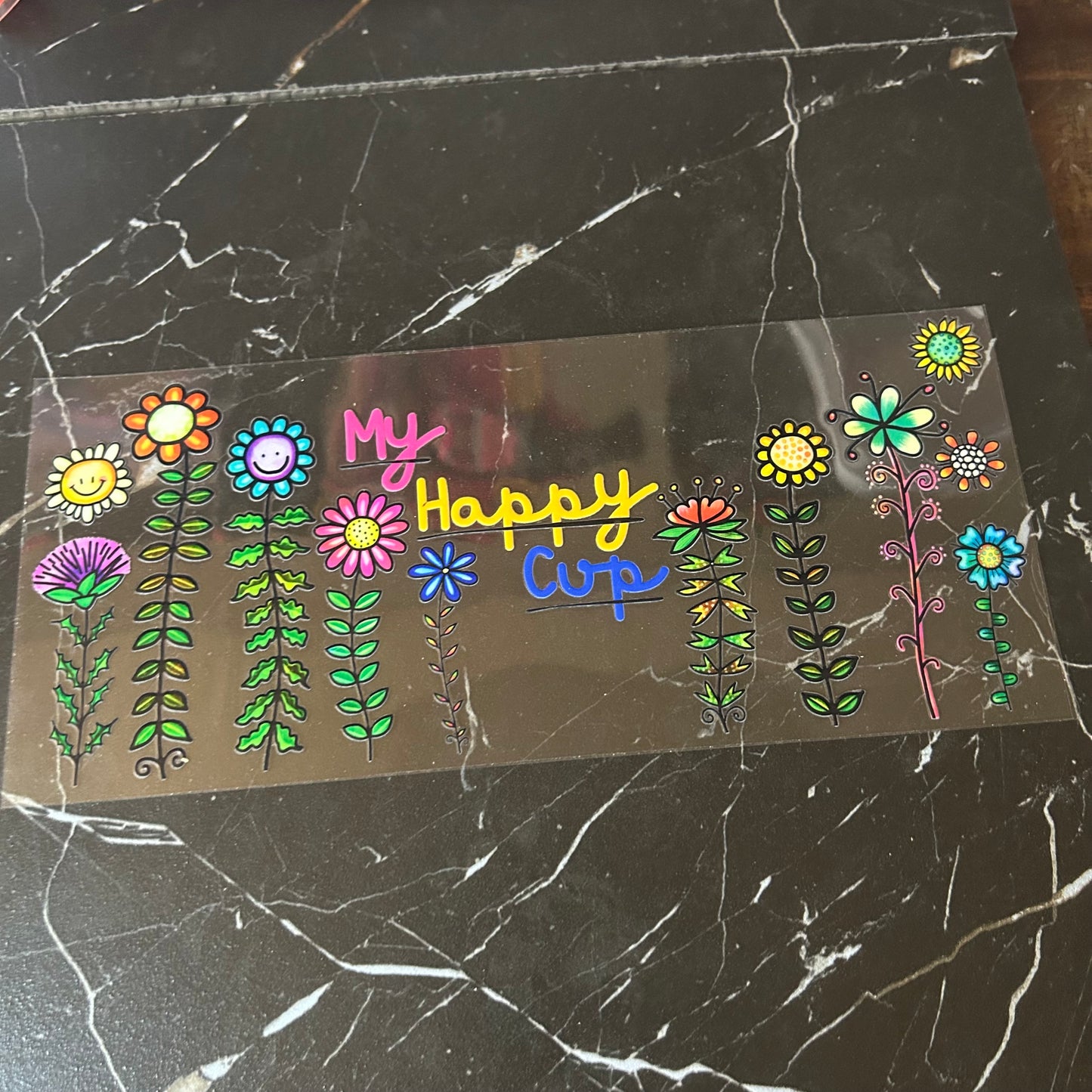 Western 16oz Wraps & Decals (Flowers, Cows, + Food & Disco)