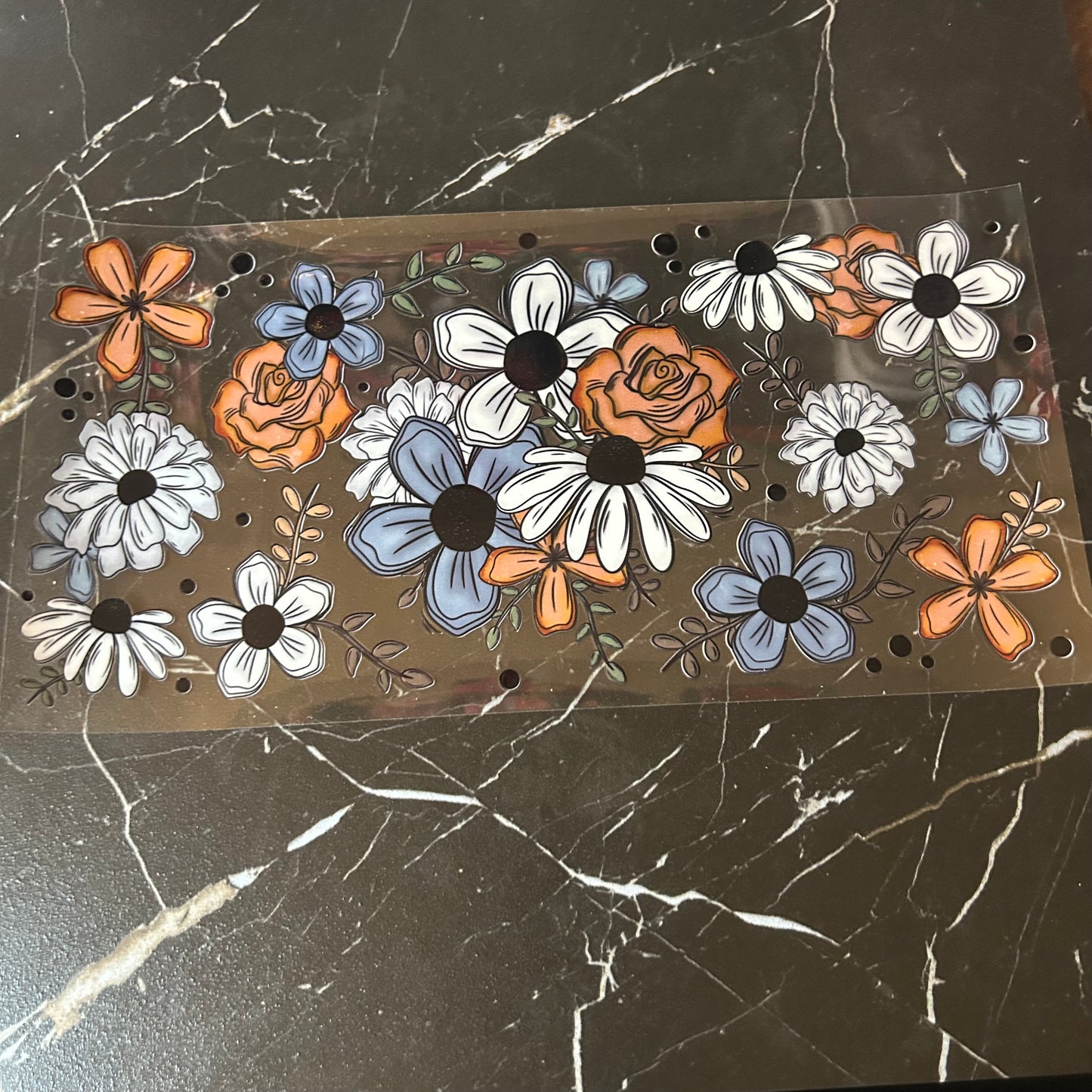 Western 16oz Wraps & Decals (Flowers, Cows, + Food & Disco)