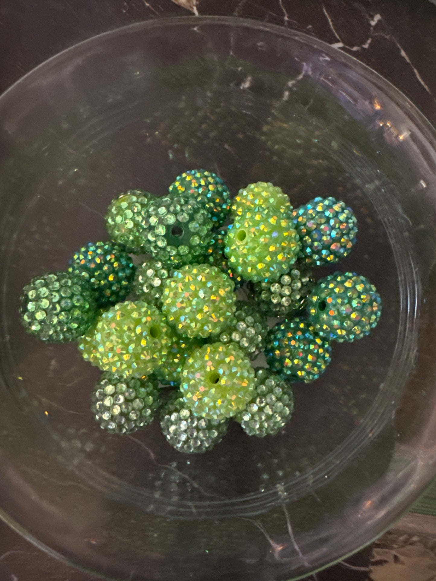 20mm Rhinestone Beads