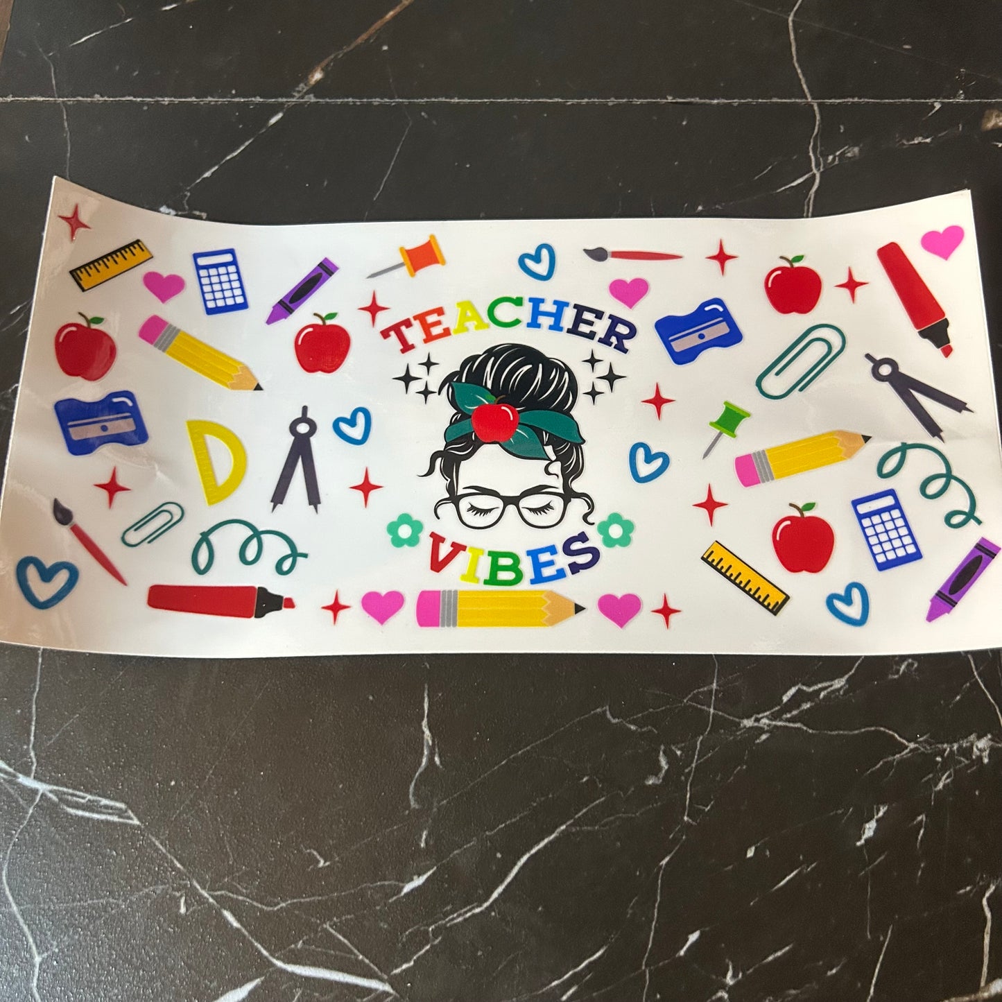 Teacher, Nurse, Small Business, Military 16oz Wraps & Decals