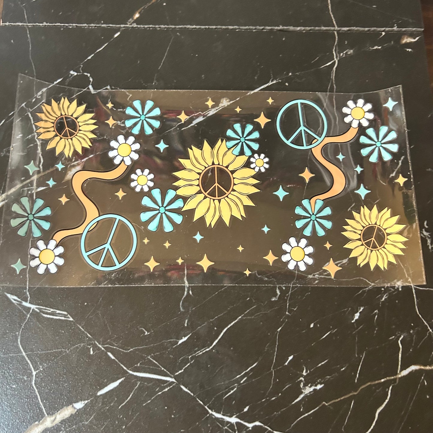 Western 16oz Wraps & Decals (Flowers, Cows, + Food & Disco)