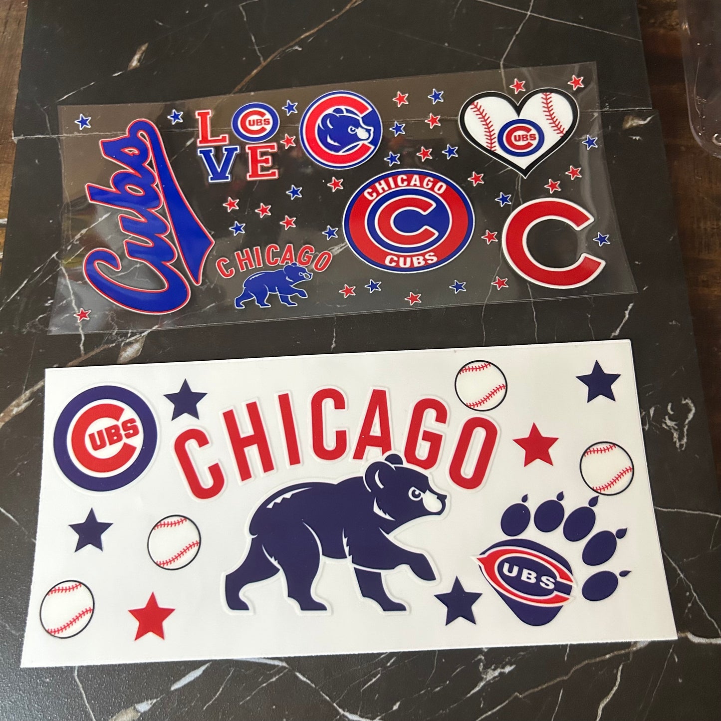 Baseball 16oz Wraps & Decals