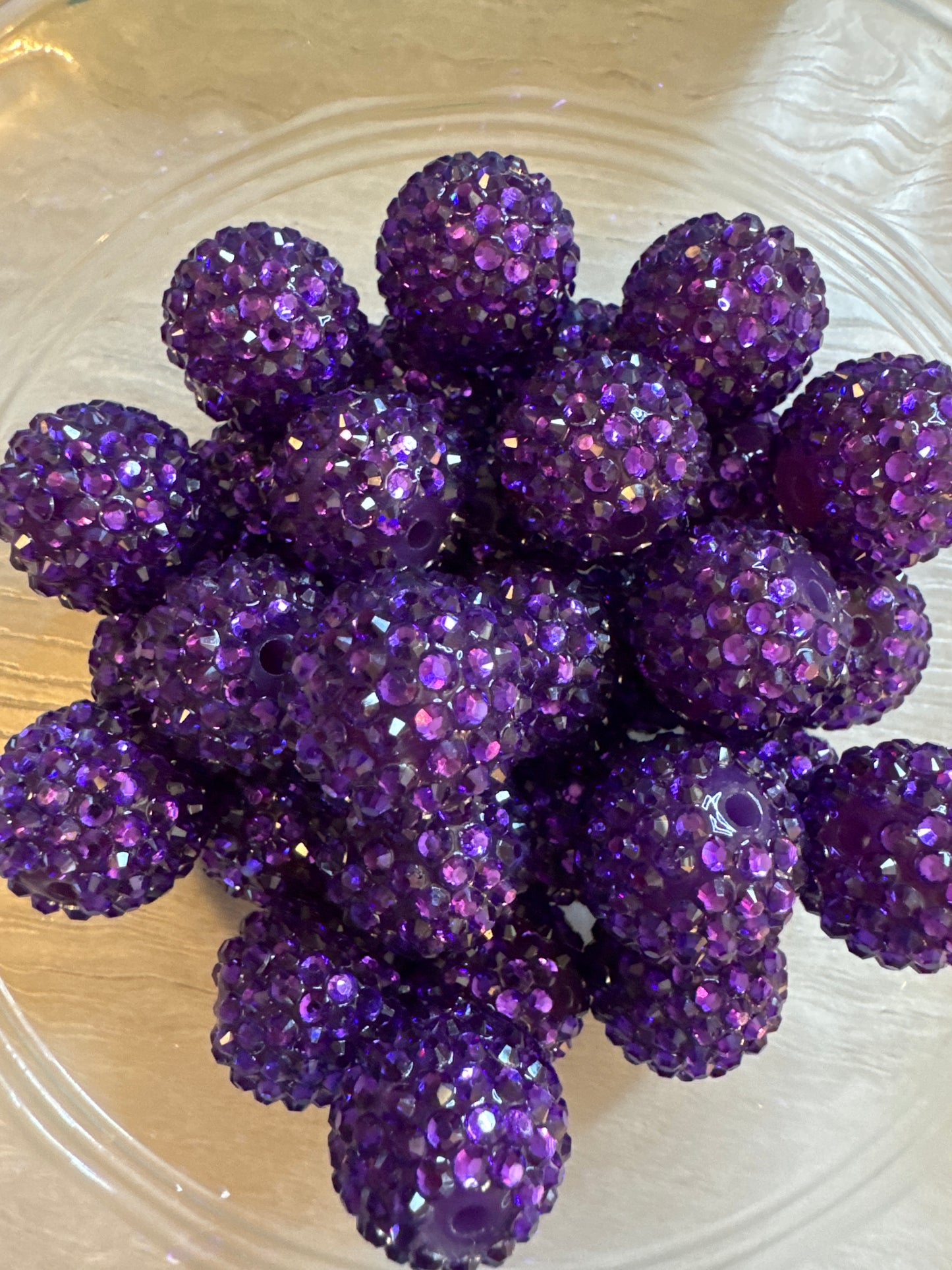 20mm Rhinestone Beads