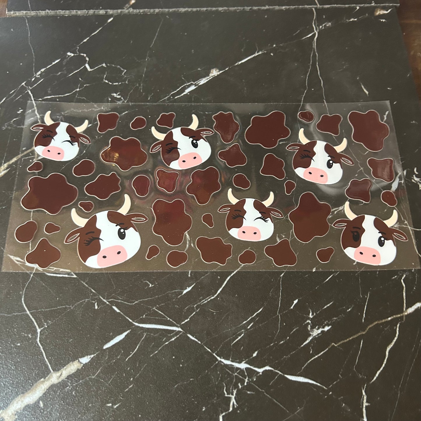 Western 16oz Wraps & Decals (Flowers, Cows, + Food & Disco)