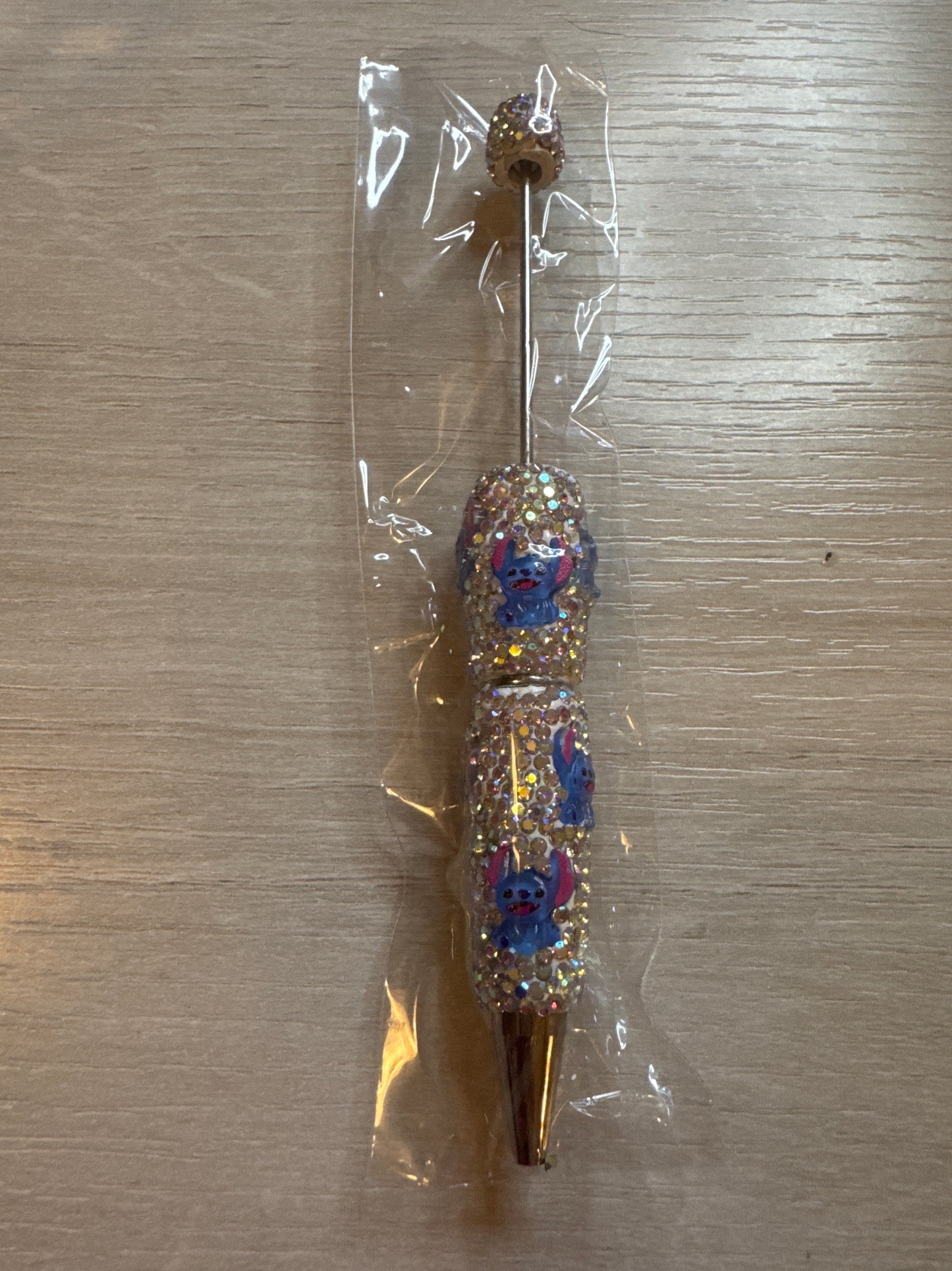 Blank Sparkling Labubu, Fruit & Stitch Pen