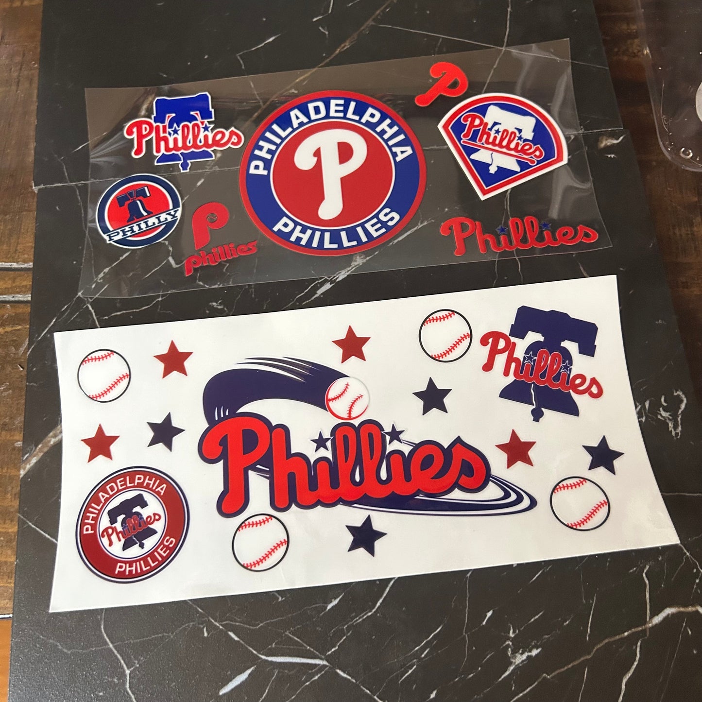 Baseball 16oz Wraps & Decals