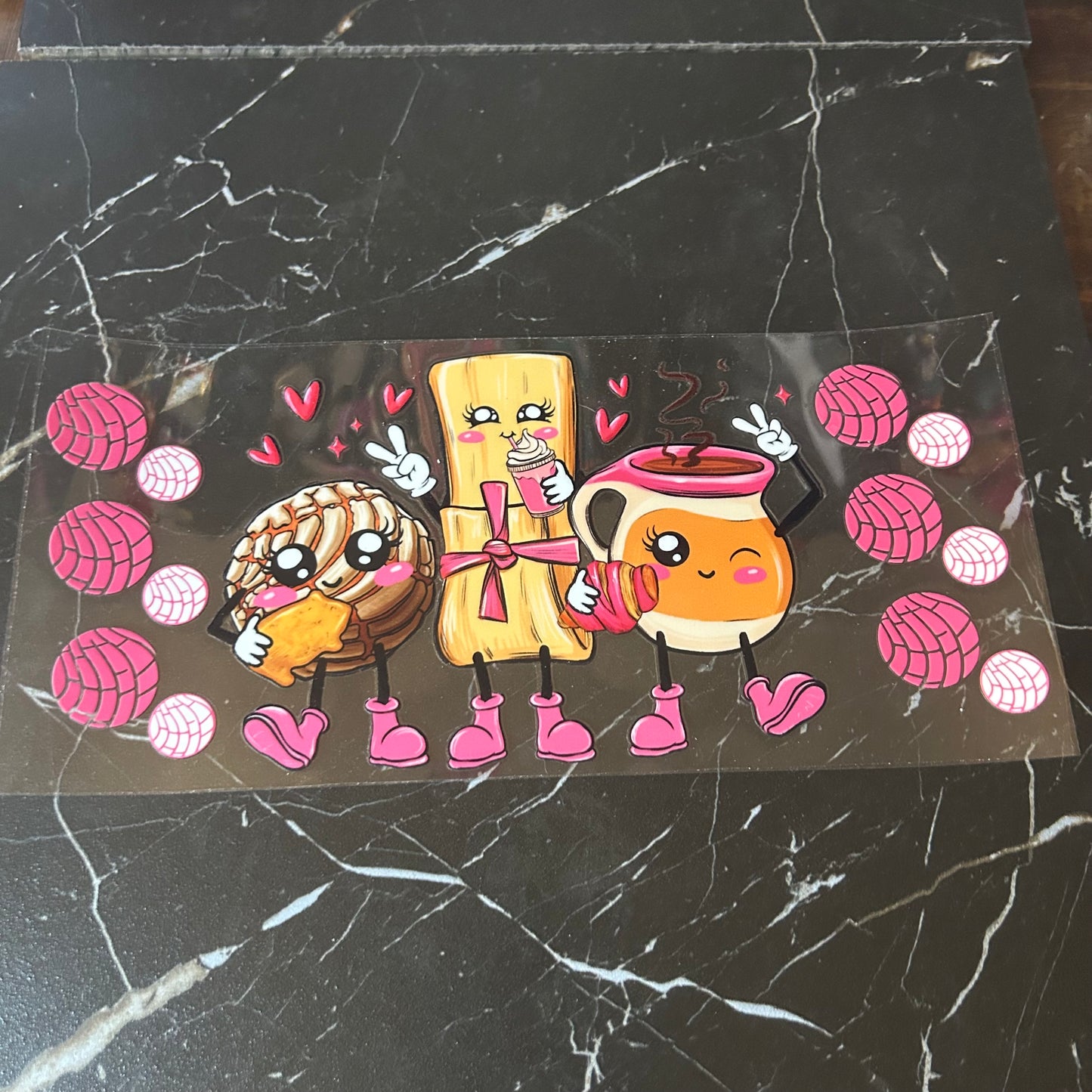 Western 16oz Wraps & Decals (Flowers, Cows, + Food & Disco)