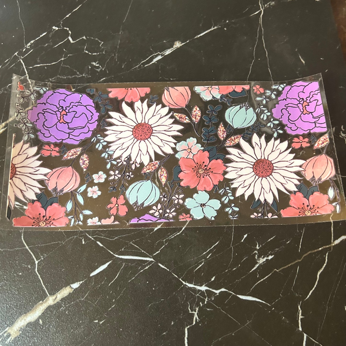 Western 16oz Wraps & Decals (Flowers, Cows, + Food & Disco)