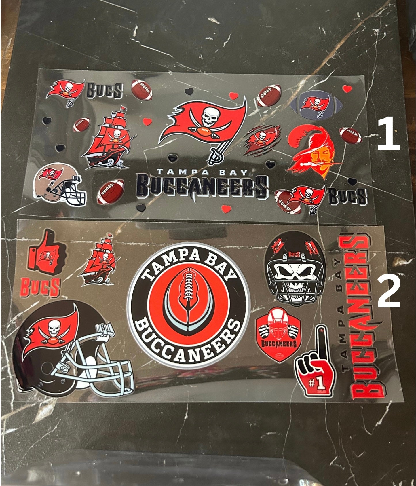 NFL 16oz Wraps & Decals