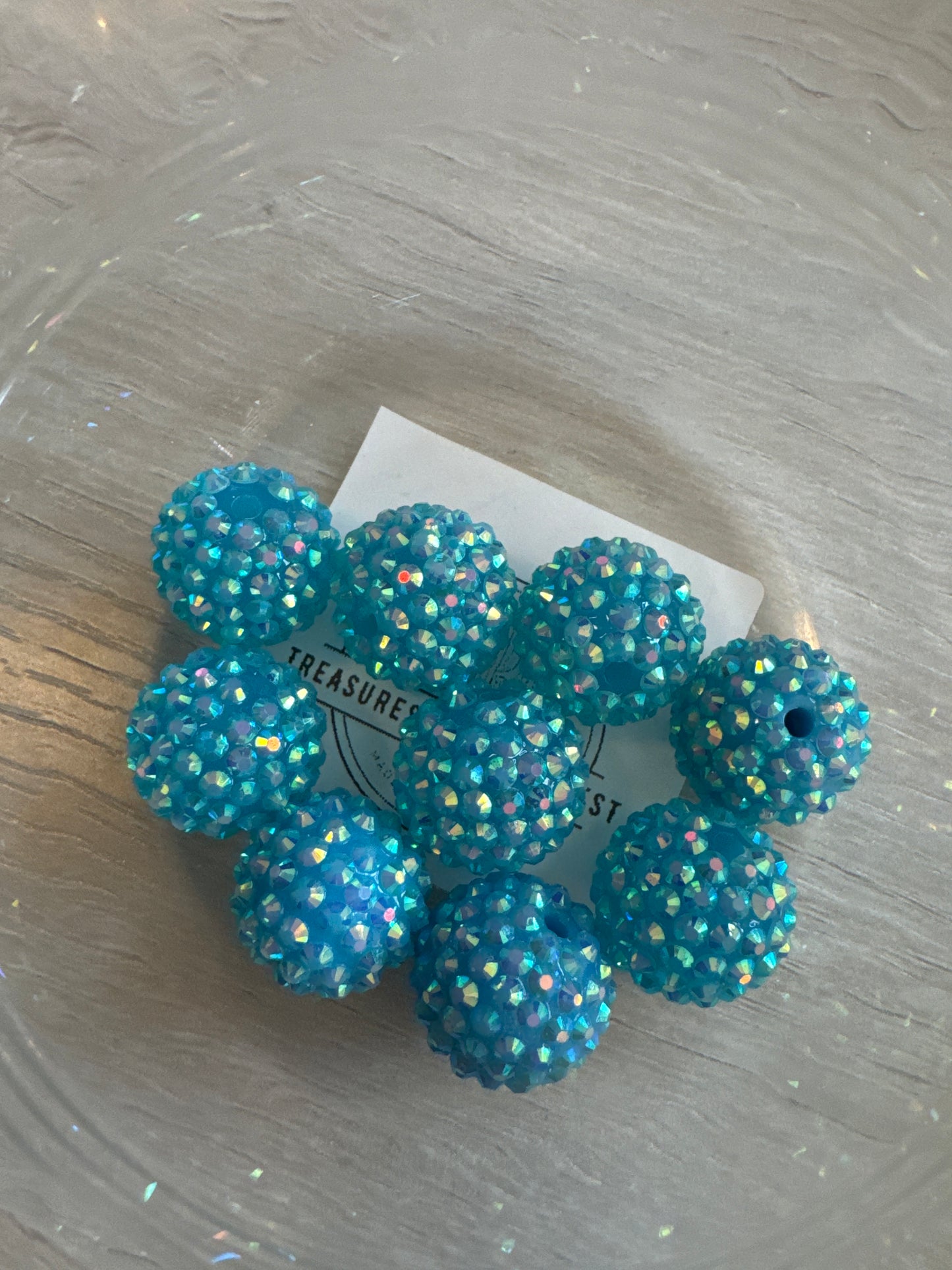 20mm Rhinestone Beads