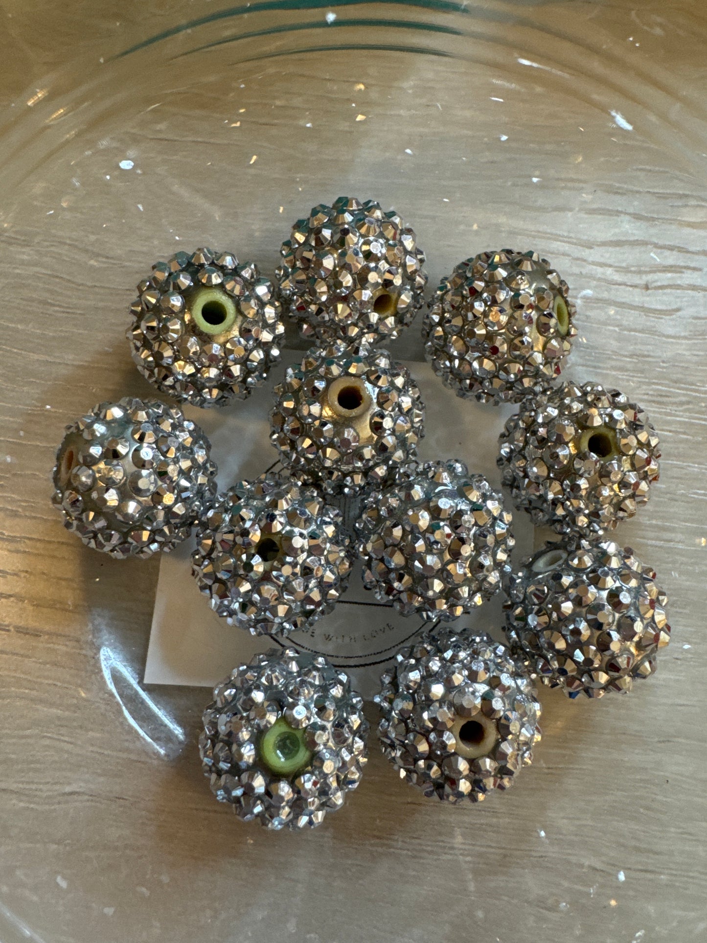 20mm Rhinestone Beads