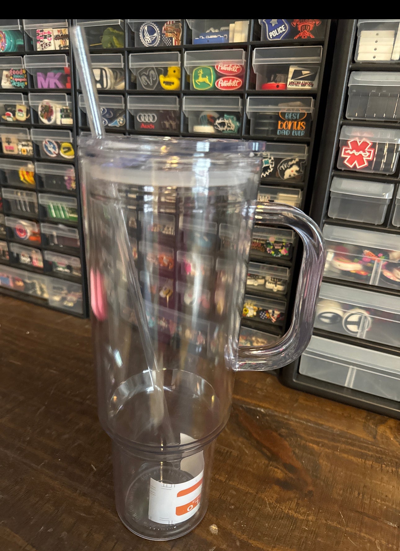 16oz, 24oz, 40oz Acrylic, Glass, Snow Globe Cups