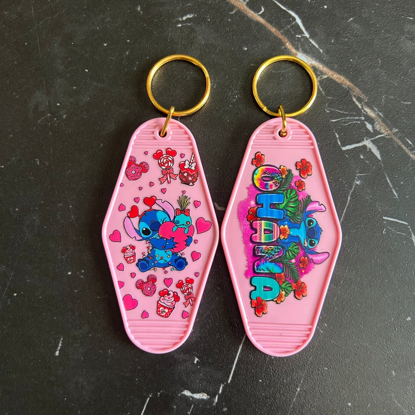Motel Keychains