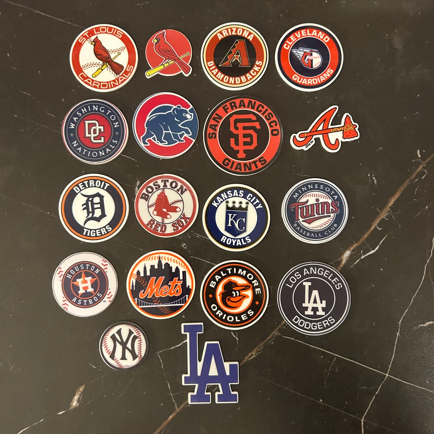 Baseball Acrylics