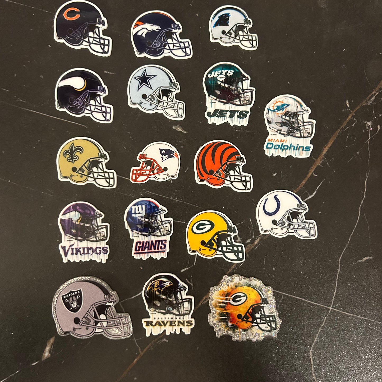 Football Acrylics