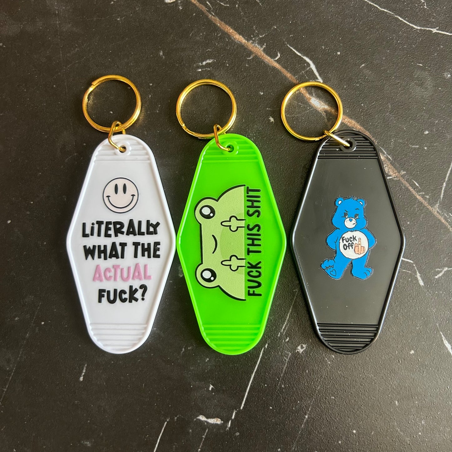 Motel Keychains