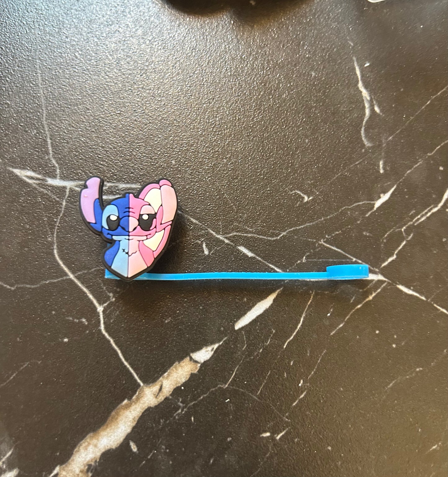 Blue Alien Straw Toppers