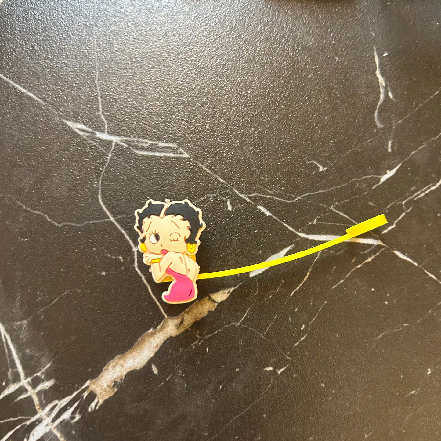 Betty Boop Straw Topper