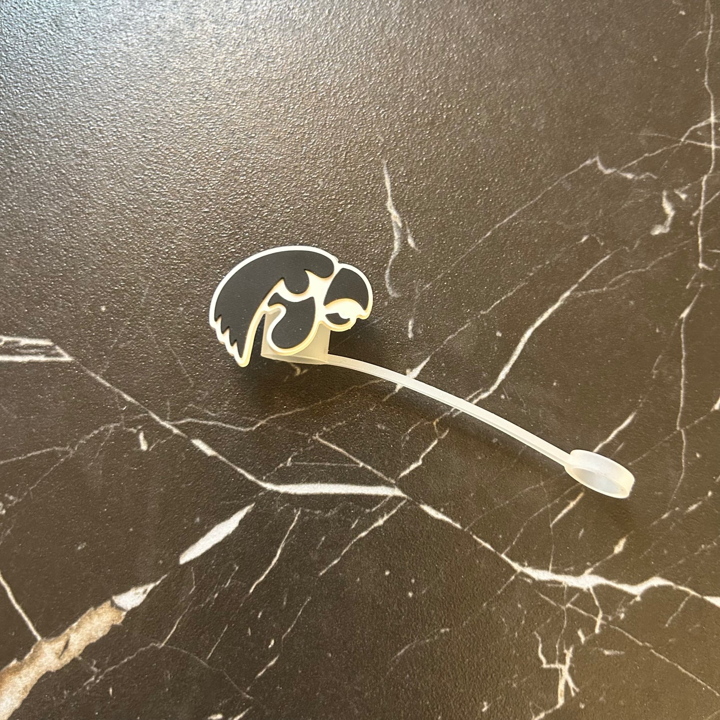 College Football Straw Toppers