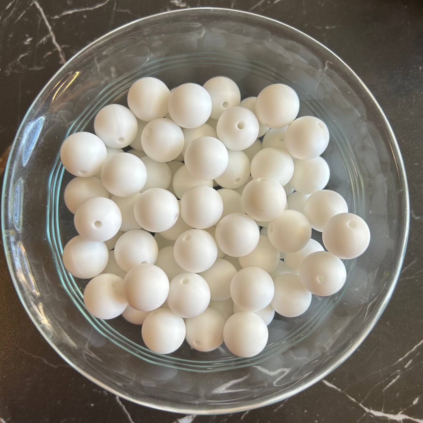 15mm Silicone Beads