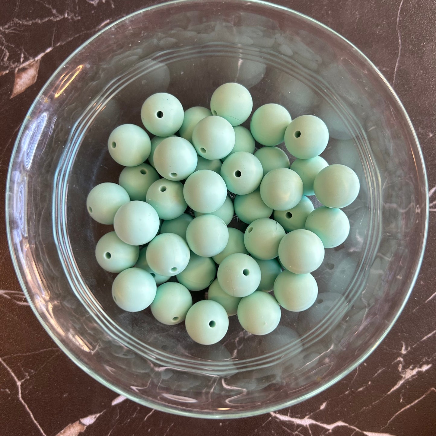 15mm Silicone Beads