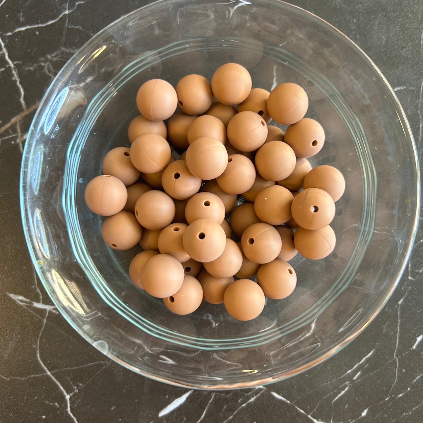 15mm Silicone Beads