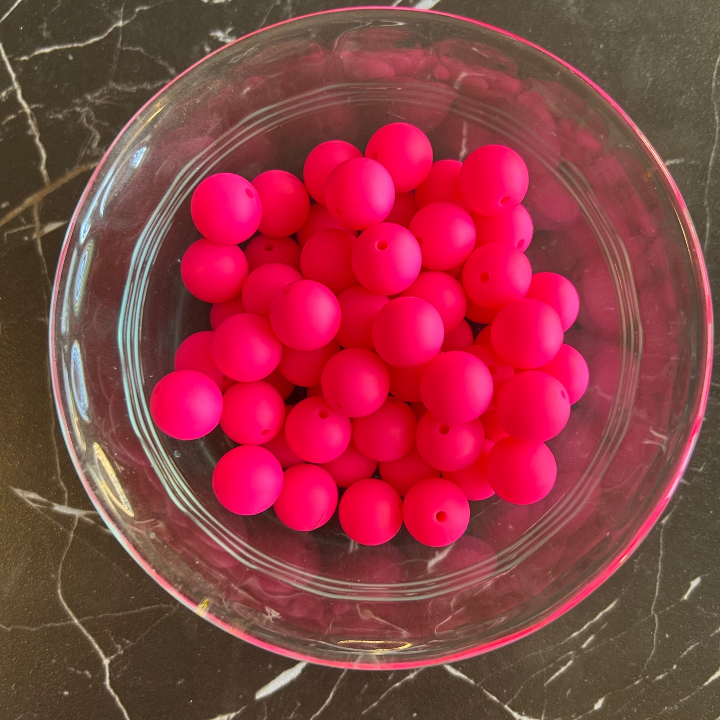 15mm Silicone Beads