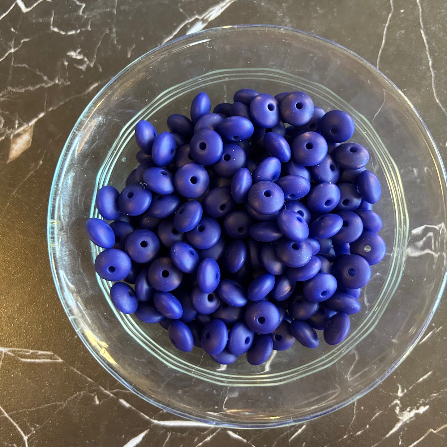 12mm Lentil Silicone Beads