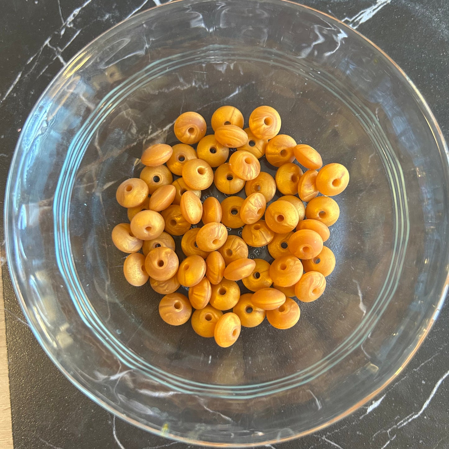 12mm Lentil Silicone Beads