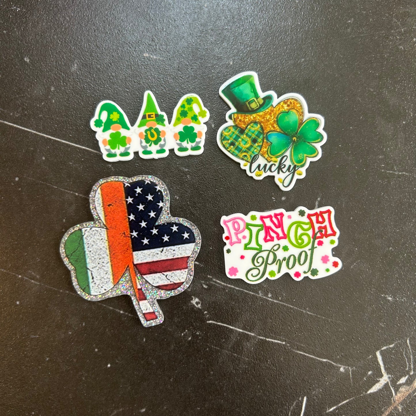 St. Patty's Day Acrylics