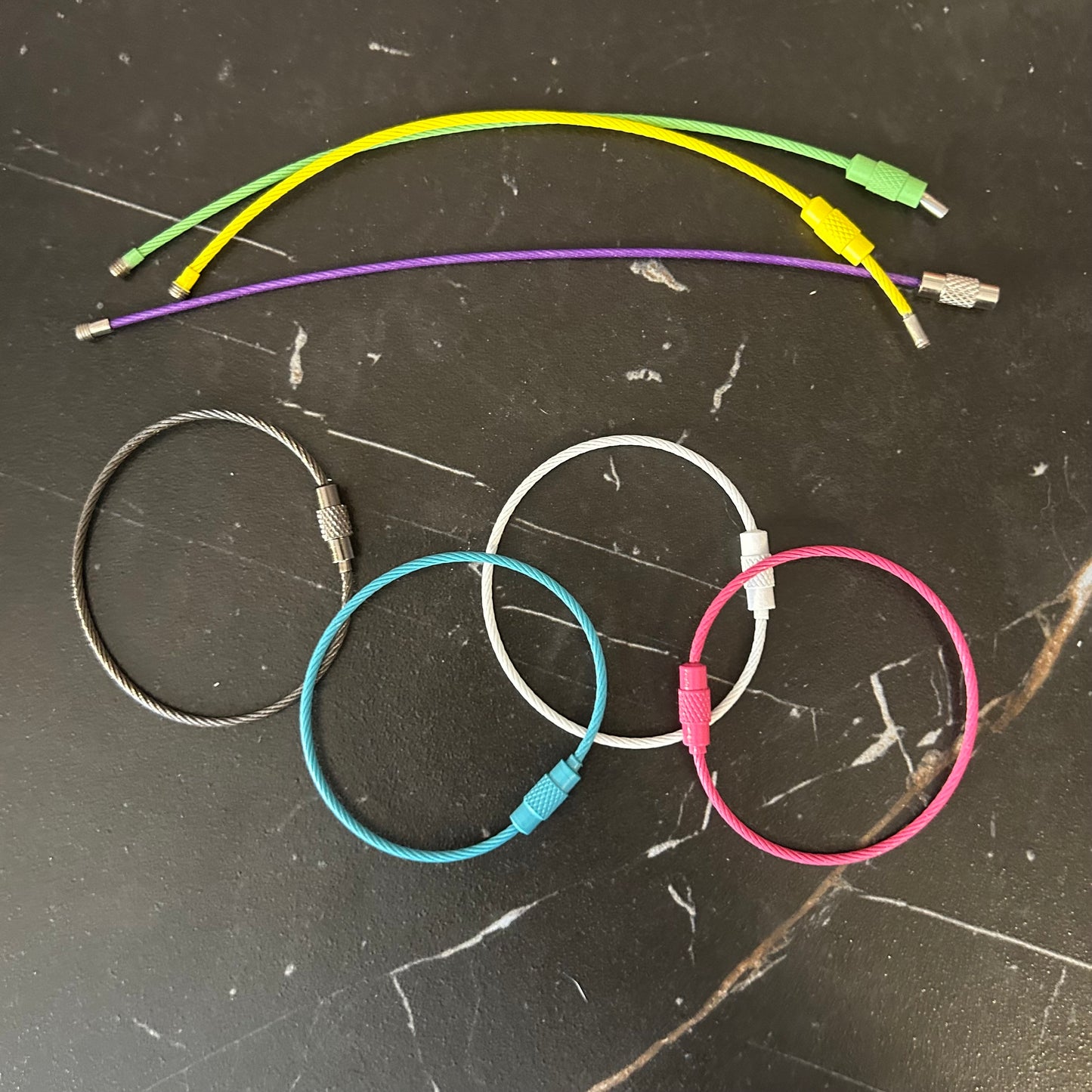 6mm Wire Cable (Mixed Bag of 5)