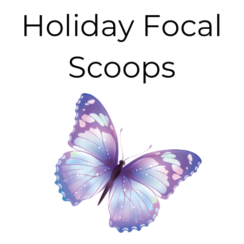Holiday Focal Scoops