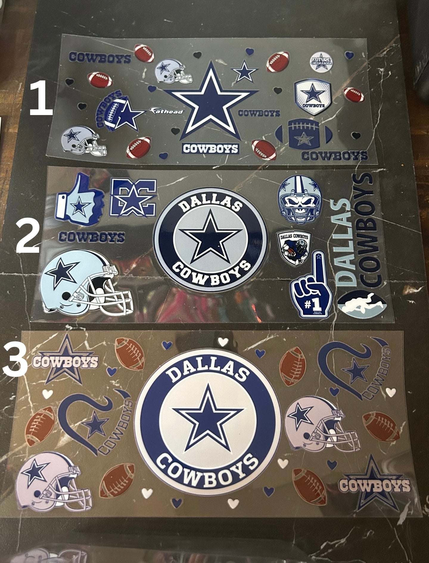 NFL 16oz Wraps & Decals