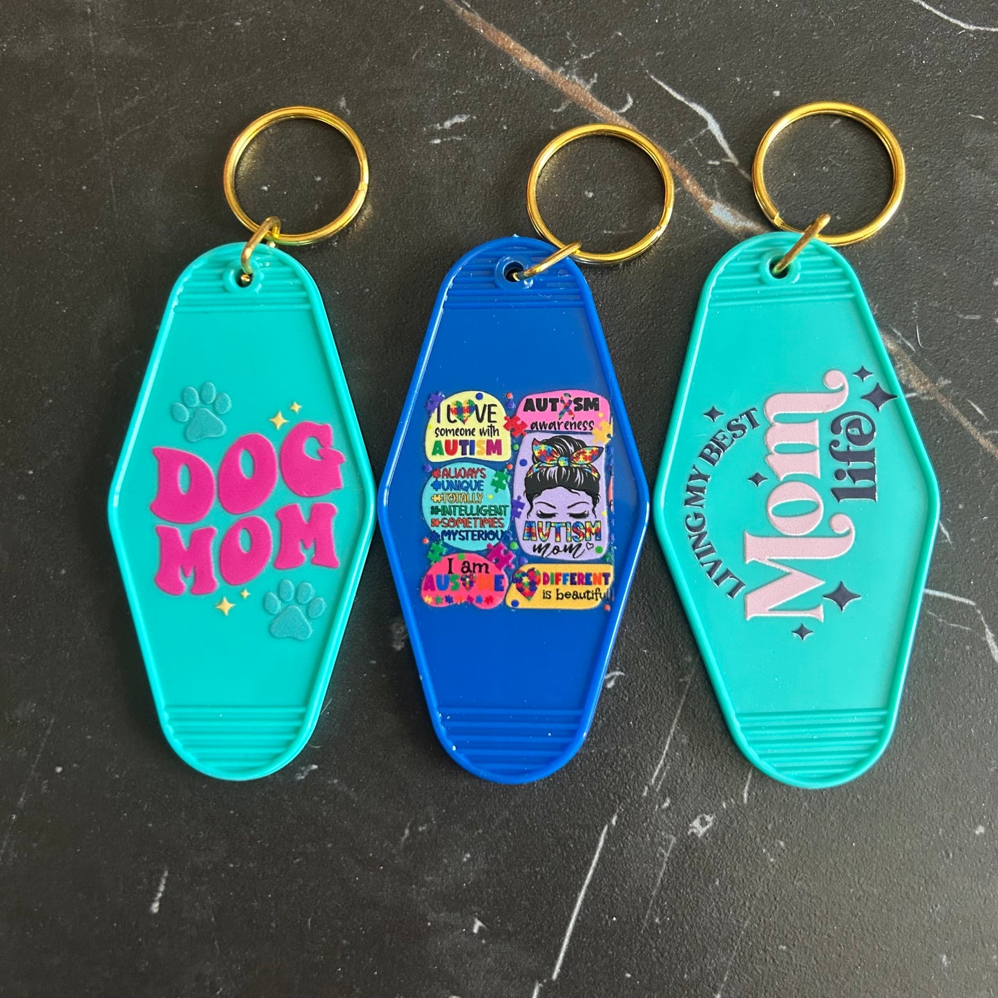 Motel Keychains