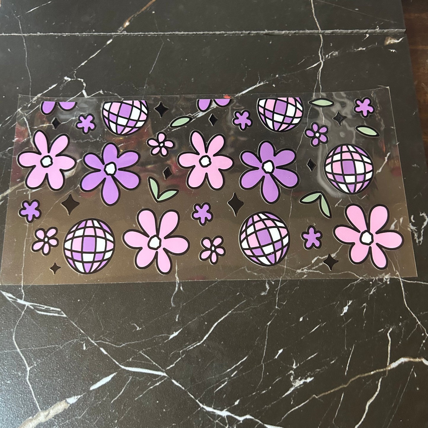 Western 16oz Wraps & Decals (Flowers, Cows, + Food & Disco)