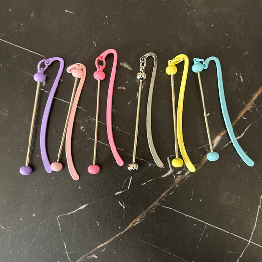 Beadable Bookmark Bars (Mixed Bag of 3)