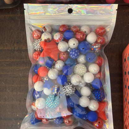 4th of July Bead Scoop