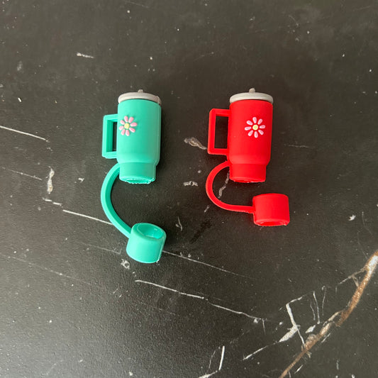 3D Tumbler Straw Toppers