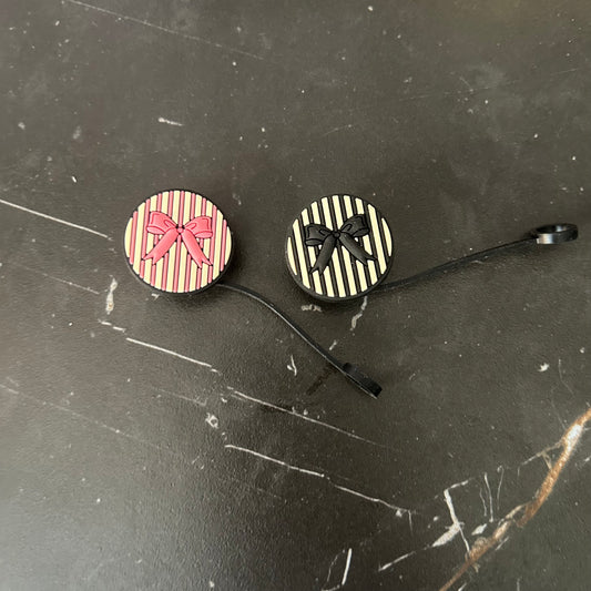 Bow Straw Toppers