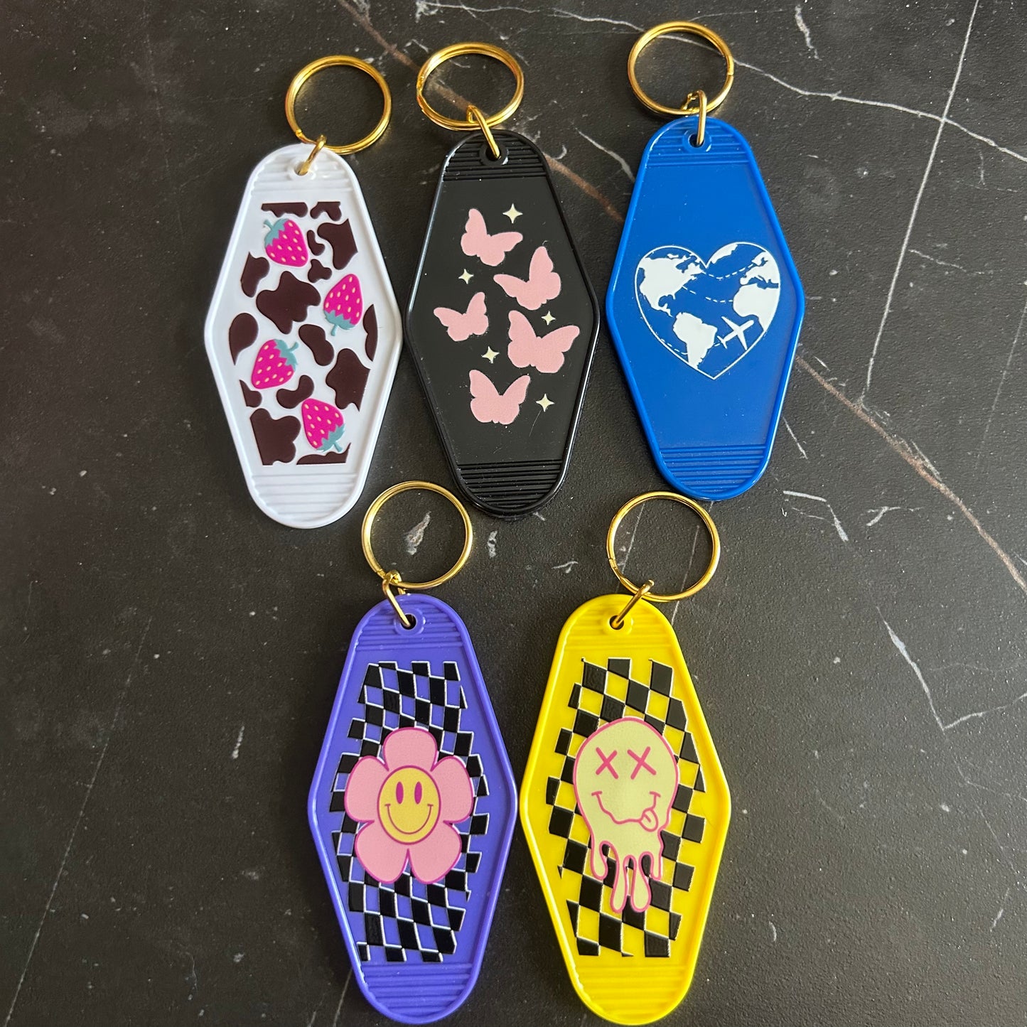 Motel Keychains