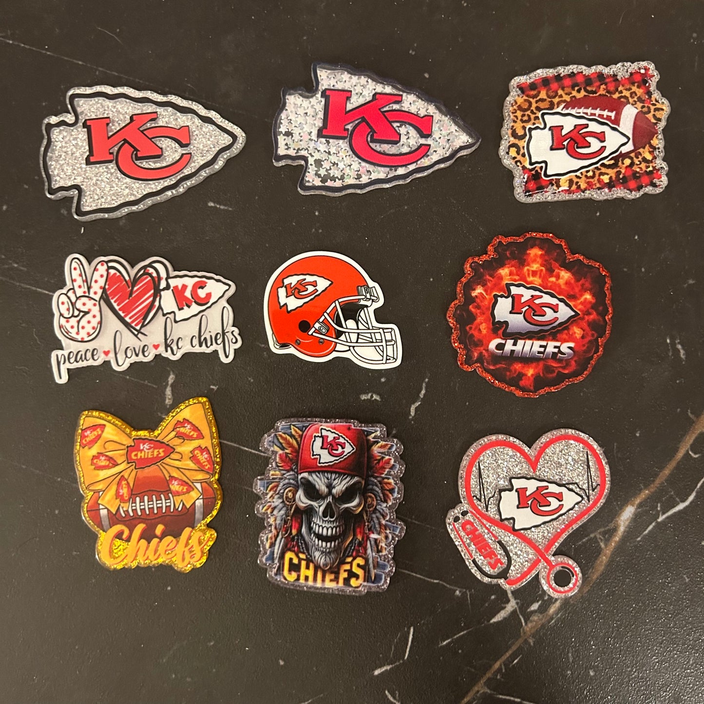 Football Acrylics