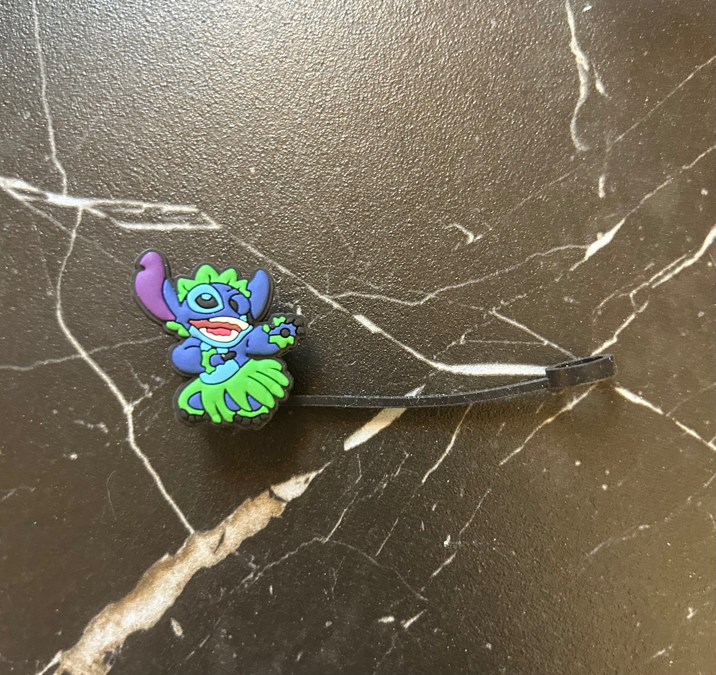 Blue Alien Straw Toppers