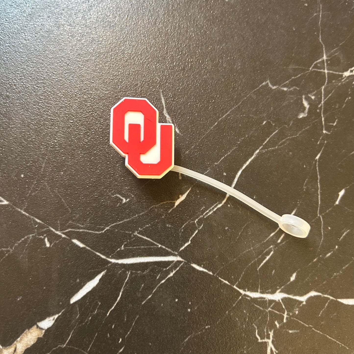 College Football Straw Toppers