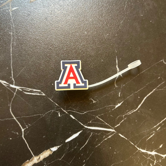 College Basketball Straw Toppers