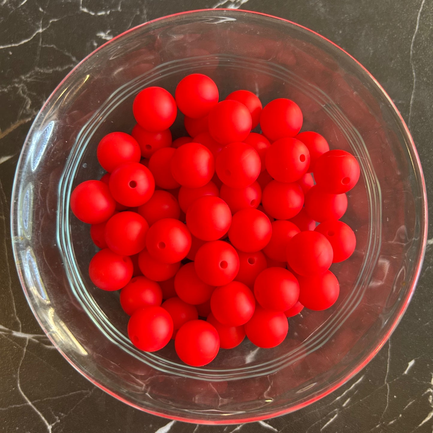 15mm Silicone Beads