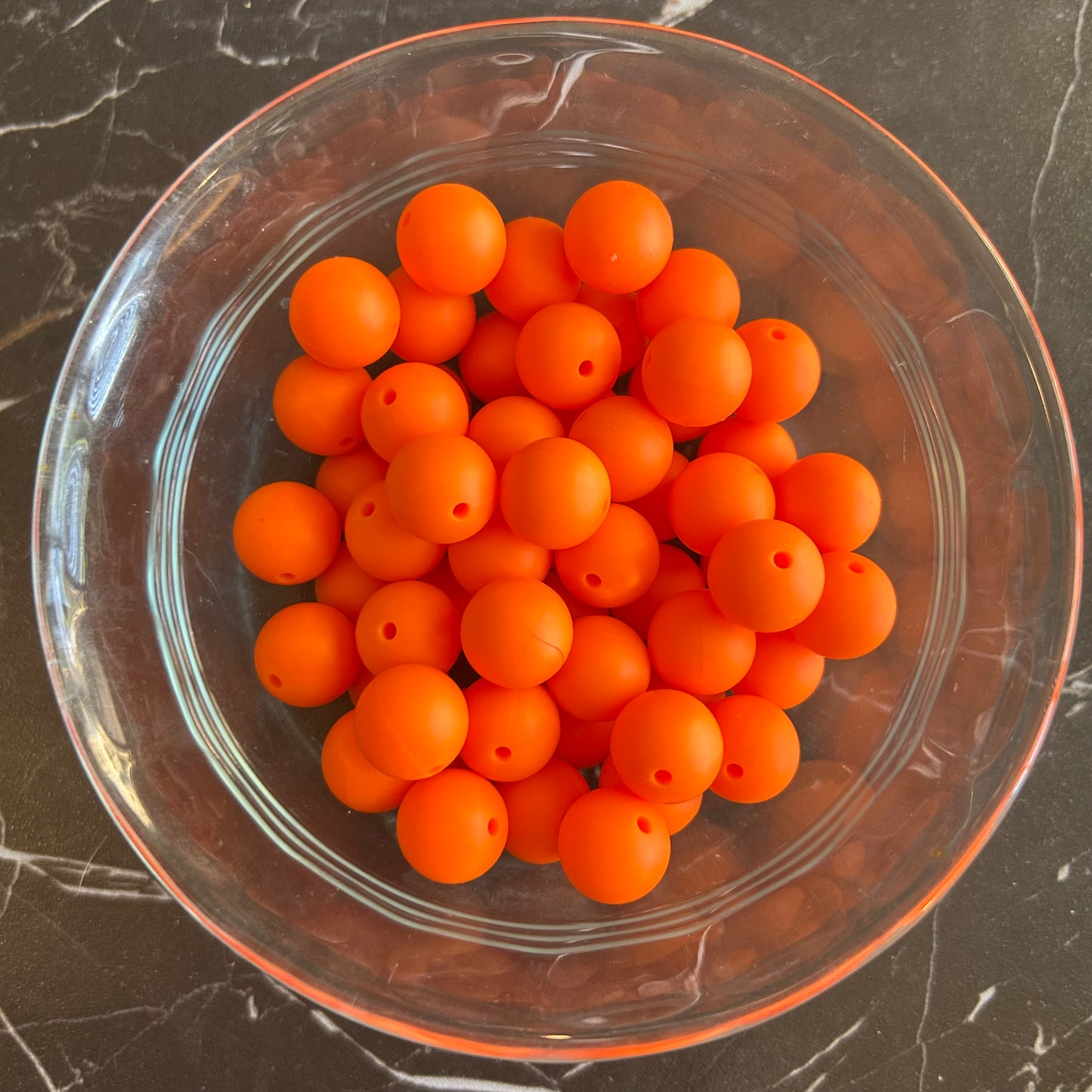 15mm Silicone Beads