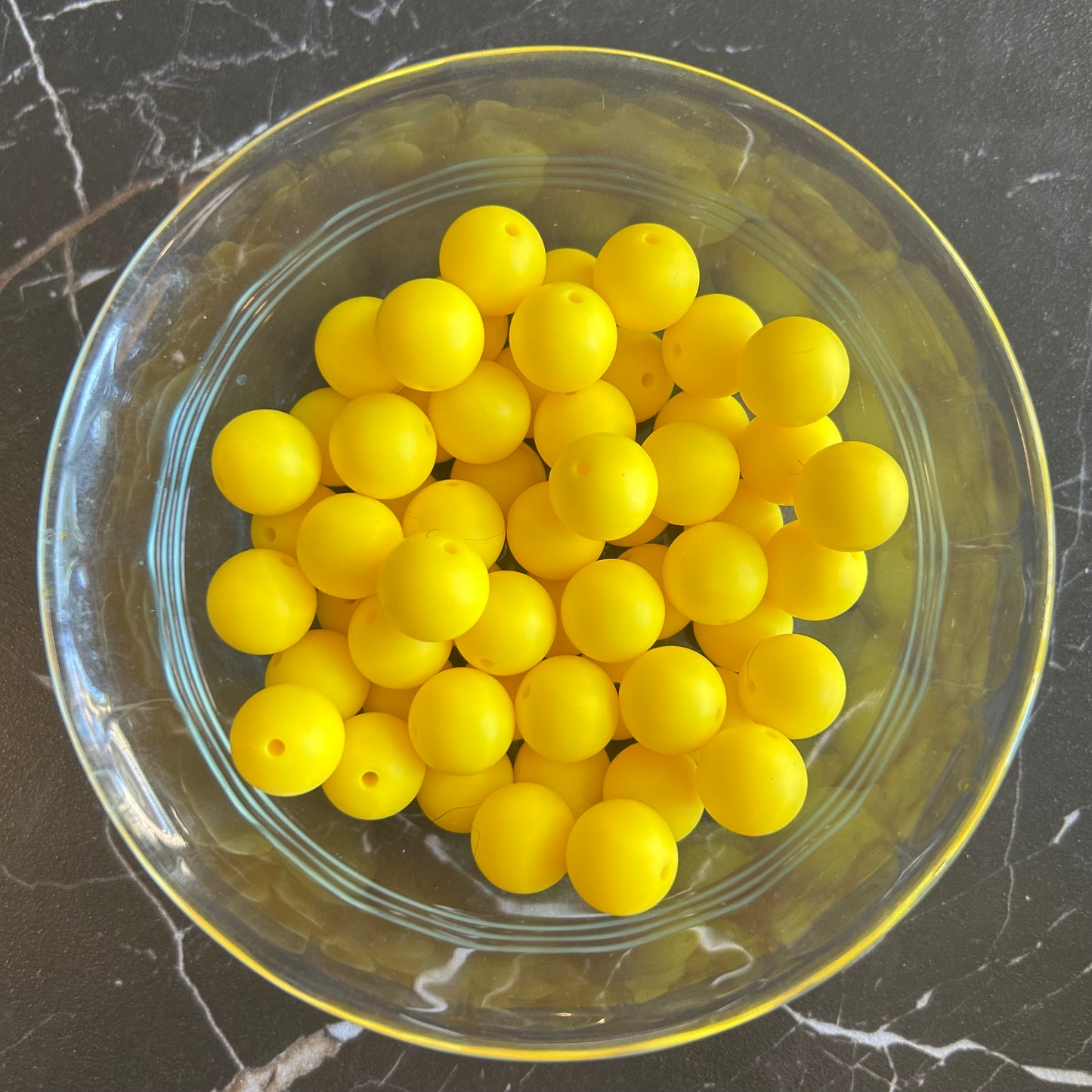 15mm Silicone Beads