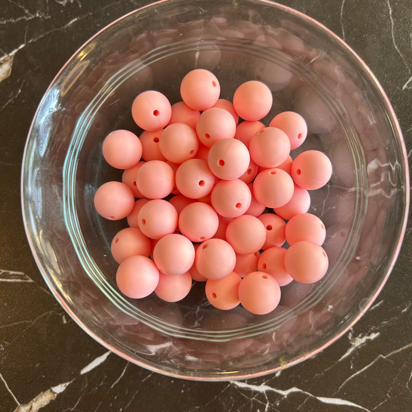 15mm Silicone Beads