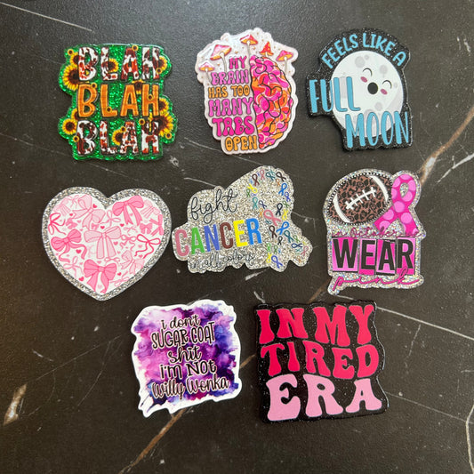 Awareness Ribbons/Misc. Sayings Acrylics